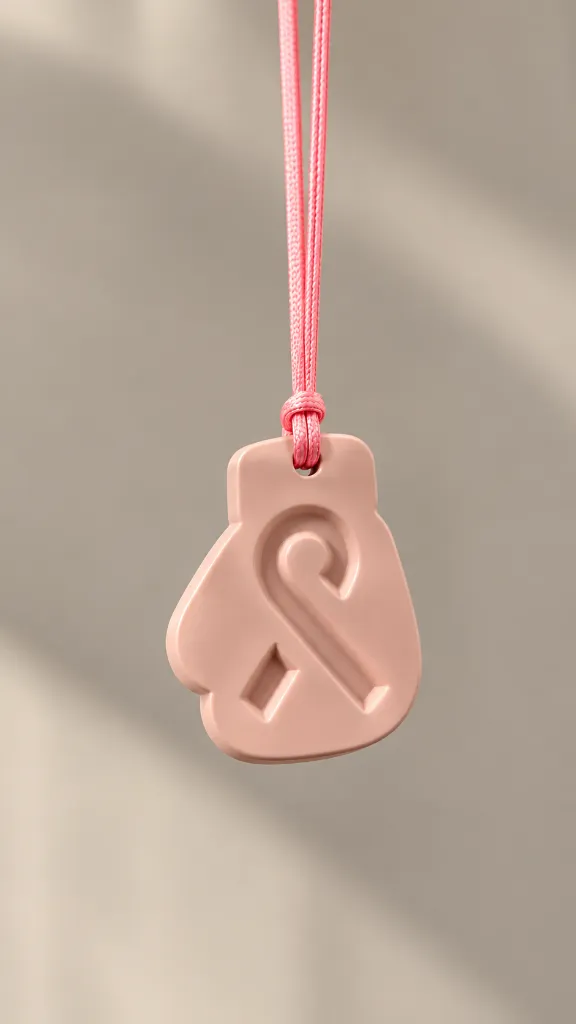 Blush Pink Sculpted Pendant.webp