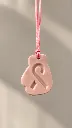 Blush Pink Sculpted Pendant.webp
