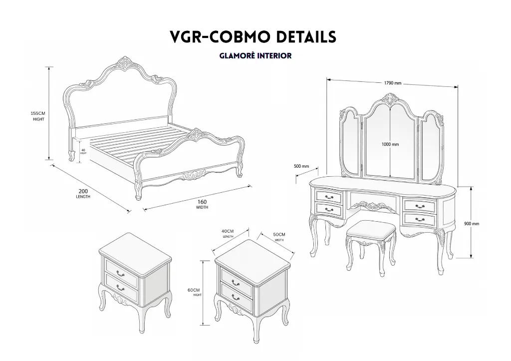 VINTAGE GRACE ROOM COMBO - GLAMORE INTERIOR.webp