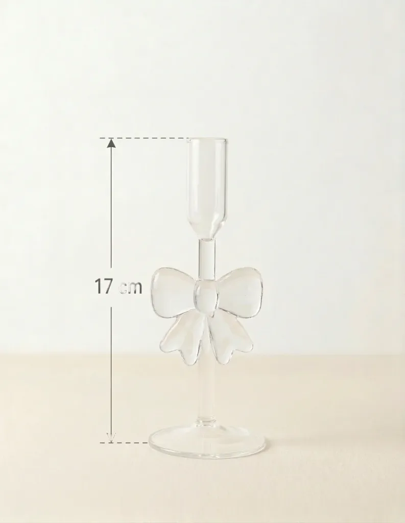 Butterfly Glass Candle Holder